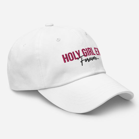 Holy Girl Era Dad Hat (White)