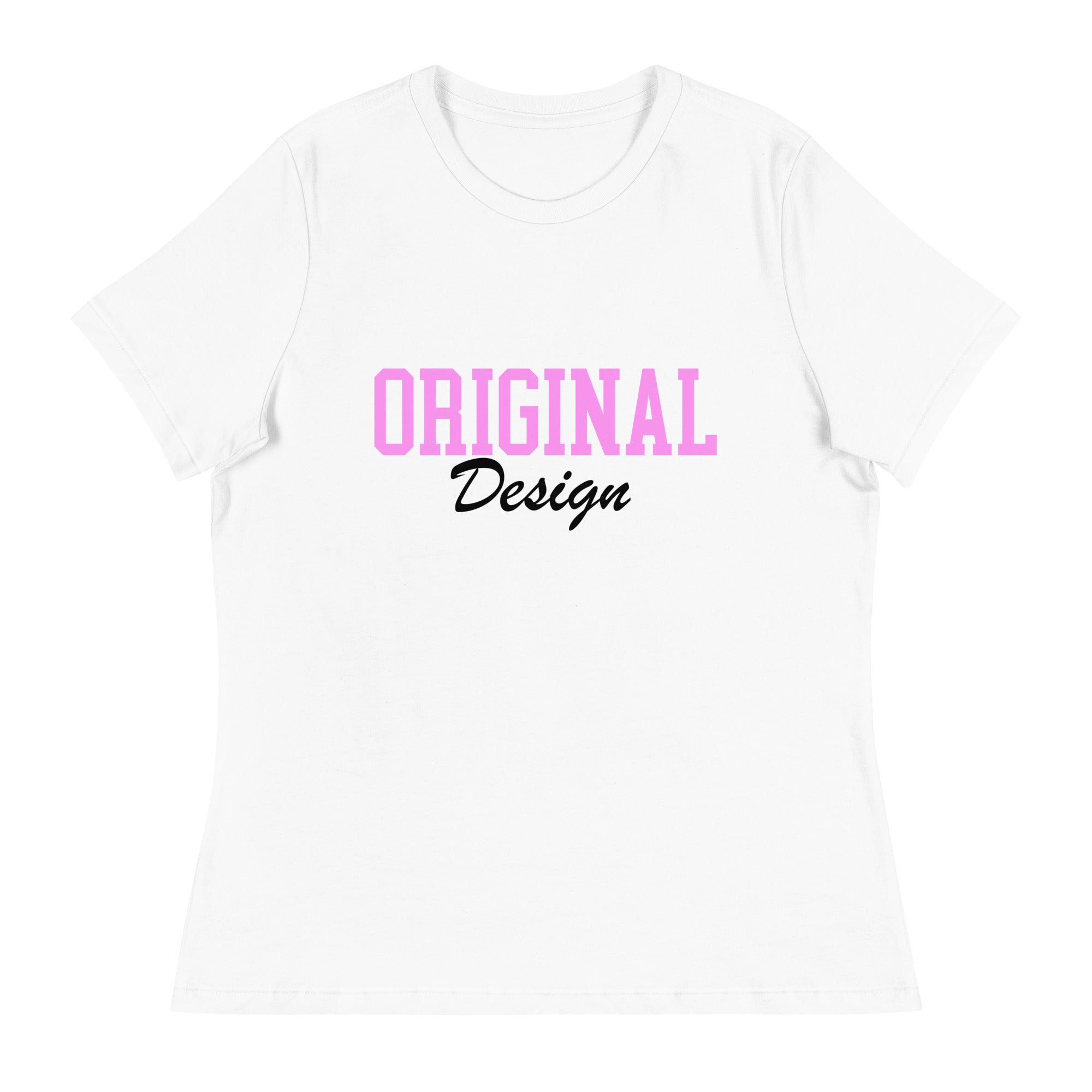 Women's Original Design T-Shirt (White)